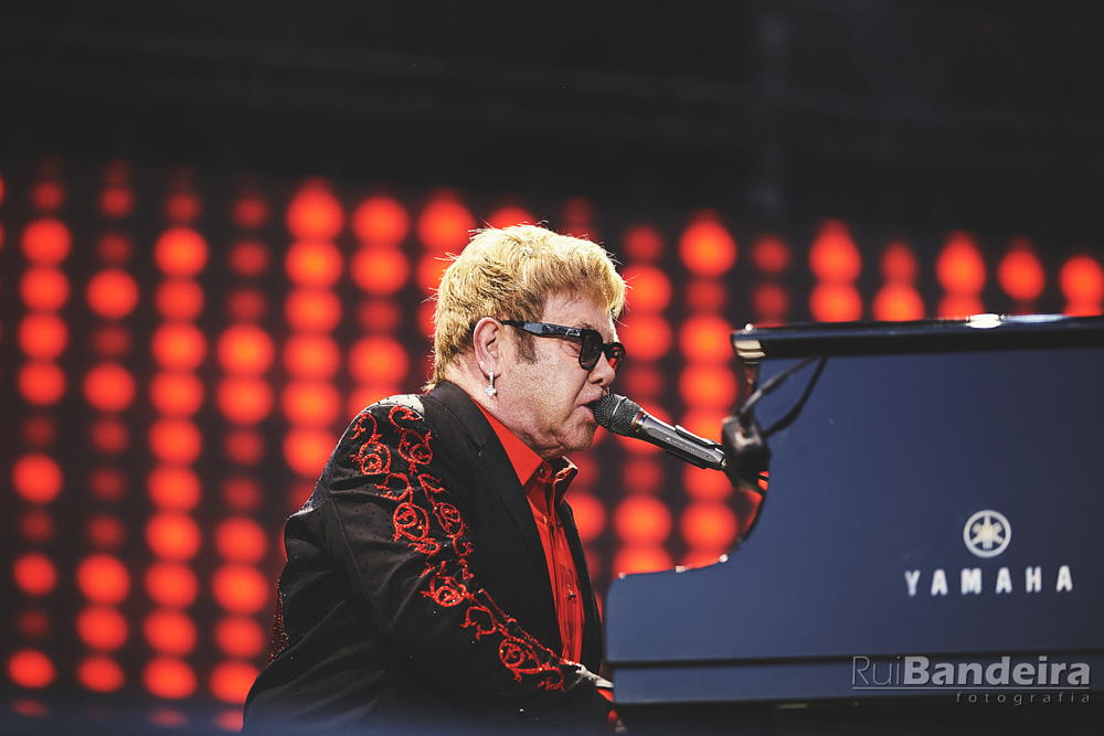 Elton John no MEO Mares Vivas 2016 por Rui Bandeira Fotografia