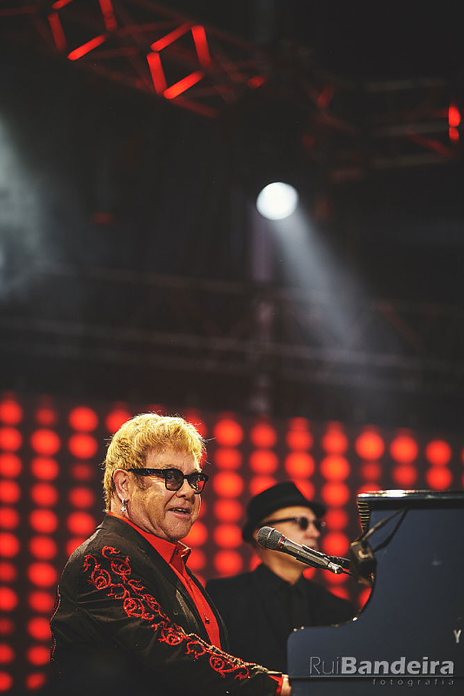 Elton John no MEO Mares Vivas 2016 por Rui Bandeira Fotografia