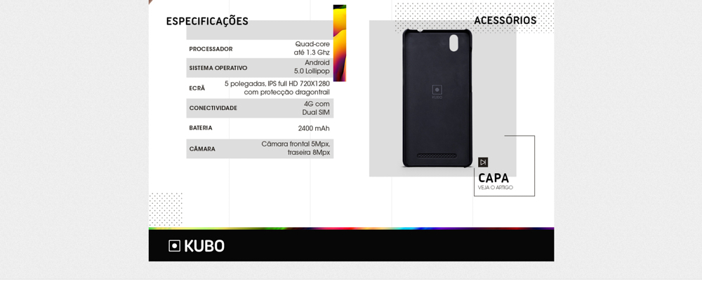 telemovel Kubo-K5 para a Worten