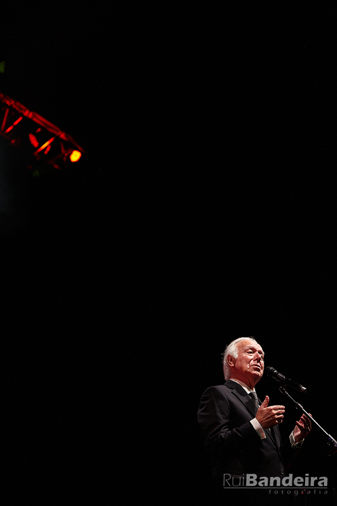 Carlos do Carmo em Guimarães em 2016 por Rui Bandeira