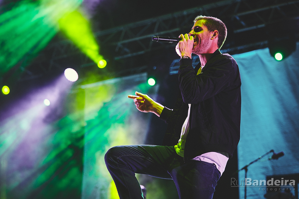 Richie Campbell no Festival F por Rui Bandeira