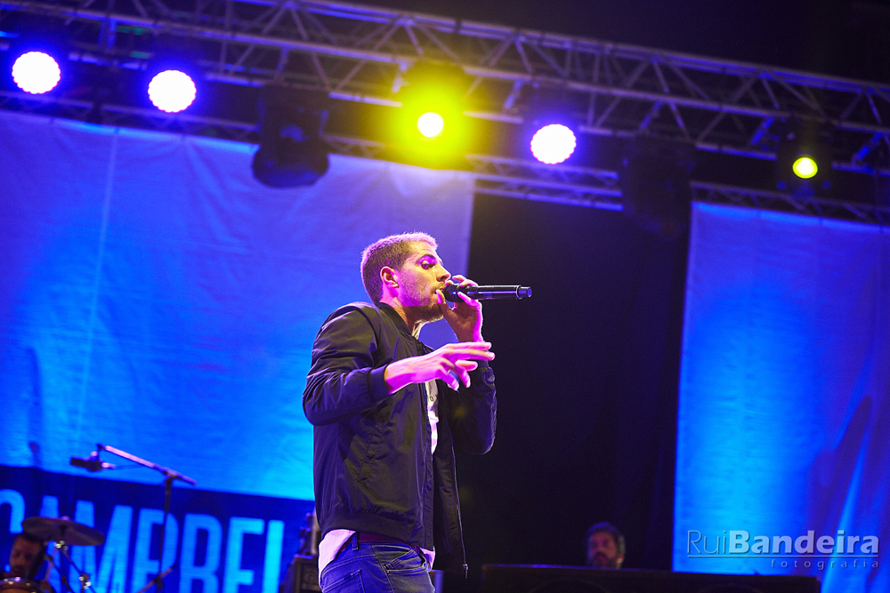 Richie Campbell no Festival F por Rui Bandeira