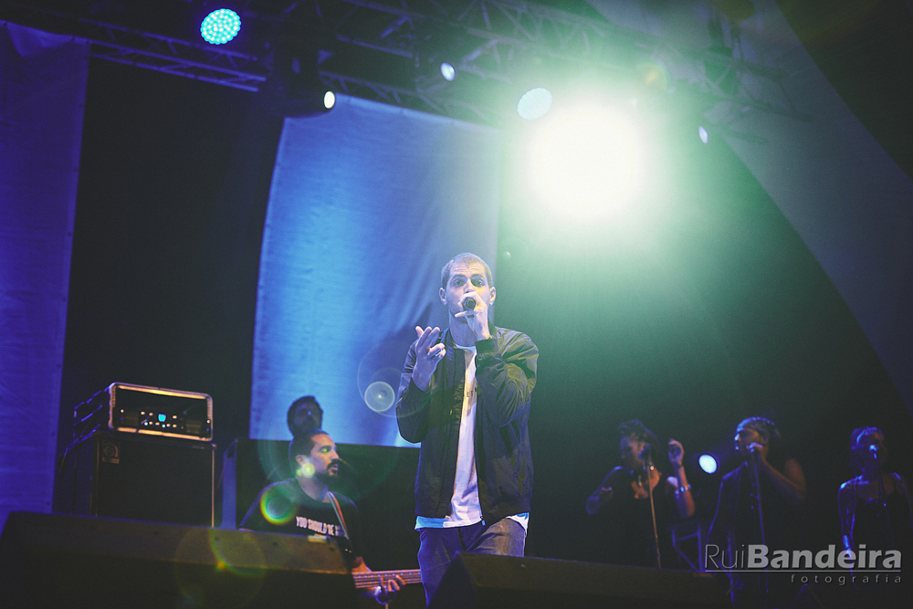 Richie Campbell no Festival F por Rui Bandeira