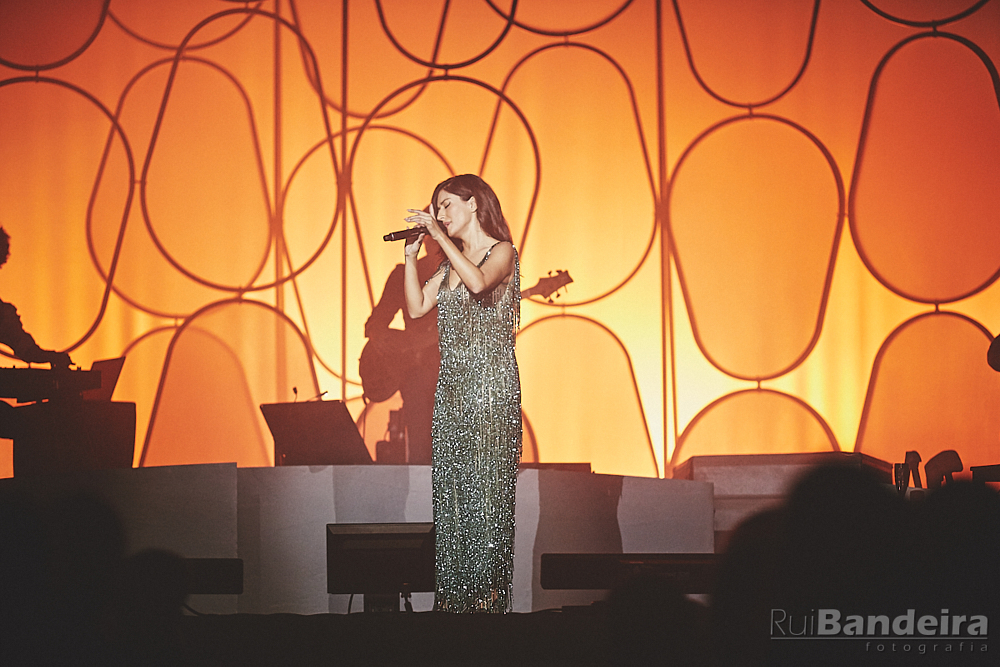 fotografia de concerto da Ana Moura no Coliseu do Porto. Concert photography