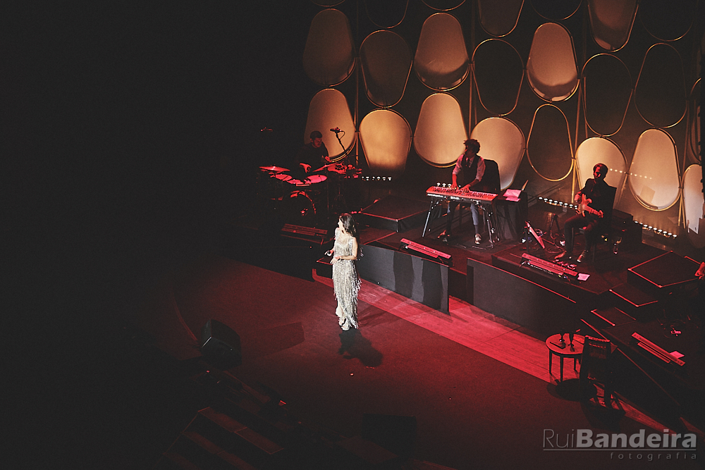 fotografia de concerto da Ana Moura no Coliseu do Porto. Concert photography