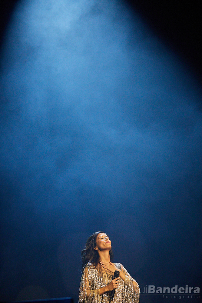 fotografia de concerto da Ana Moura no Coliseu do Porto. Concert photography