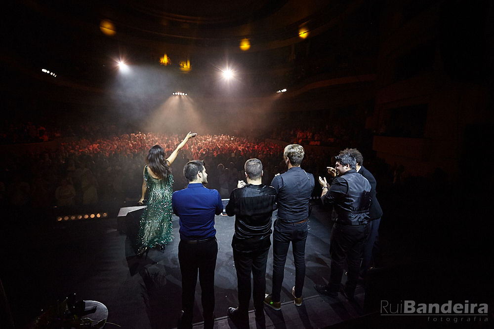 fotografia de concerto da Ana Moura no Coliseu do Porto. Concert photography