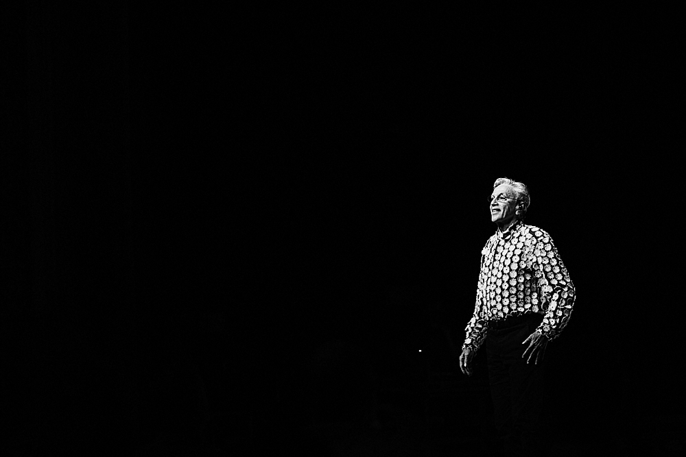 fotografia de concerto para o Caetano Veloso no coliseu de lisboa. concert photography