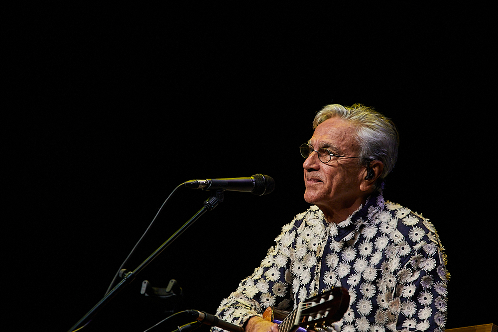 fotografia de concerto para o Caetano Veloso no coliseu do Porto. concert photography