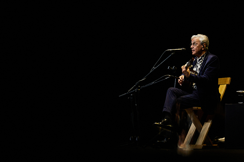 fotografia de concerto para o Caetano Veloso no coliseu do Porto. concert photography