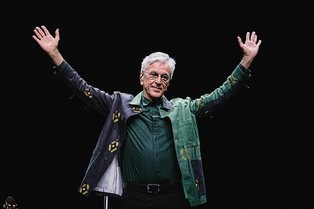 fotografia de concerto para o Caetano Veloso no coliseu do Porto. concert photography