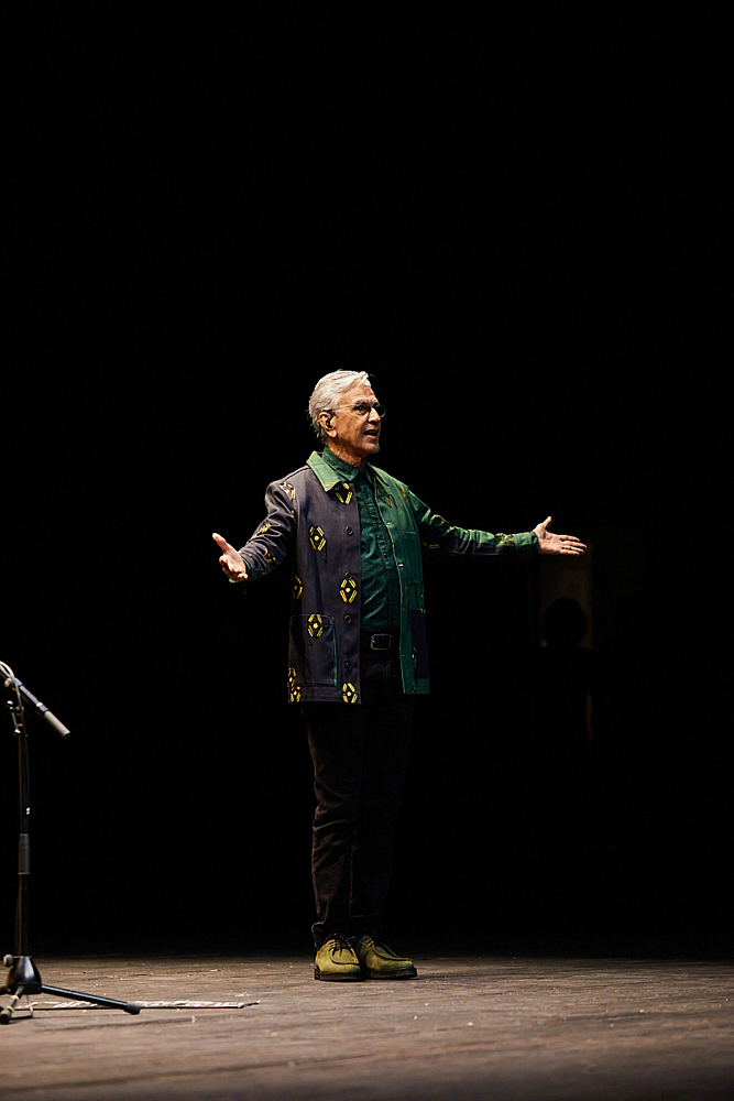 fotografia de concerto para o Caetano Veloso no coliseu do Porto. concert photography