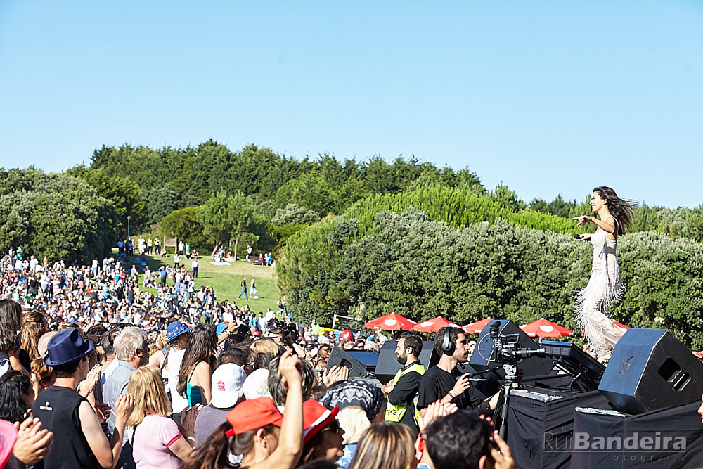 Fotografia de concerto para a Festa da comida Continente por Rui Bandeira Fotografia. Concert photography