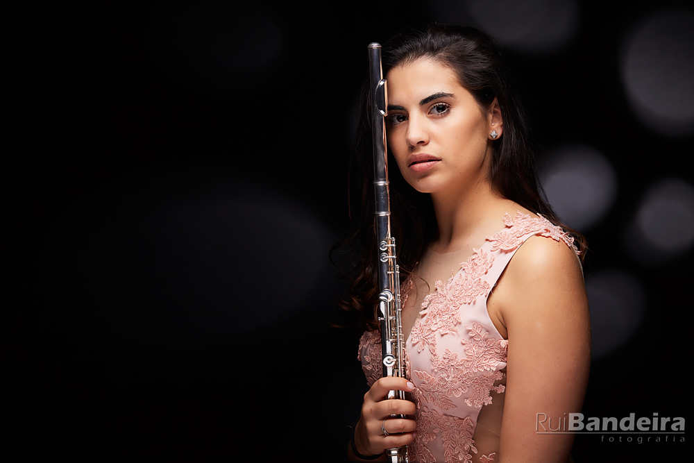 Retrato de artista Ana Ferraz flautista Artist portrit