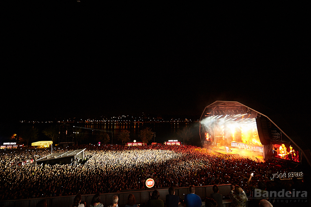 Fotografia de concerto e de festival no MEO Mares Vivas por Rui Bandeira Fotografia. Concert photography