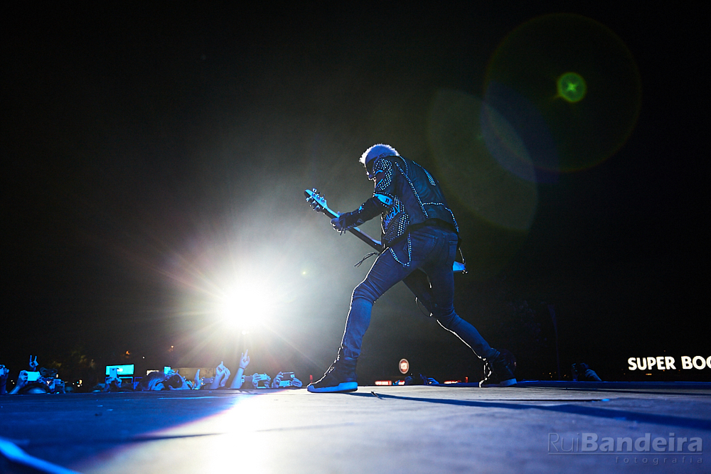 Fotografia de concerto e de festival no MEO Mares Vivas por Rui Bandeira Fotografia. Concert photography
