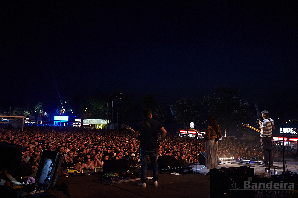 Fotografia de concerto e de festival no MEO Mares Vivas por Rui Bandeira Fotografia. Concert photography