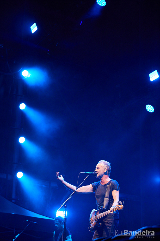 Fotografia de concerto no Festival MEO Mares Vivas por Rui Bandeira Fotografia. Concert photography