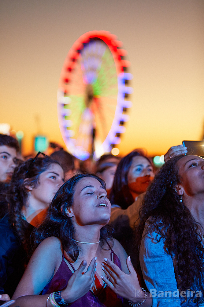 Fotografia de concerto do Festival MEOSW 2017 por Rui Bandeira Fotografia. Concert photography