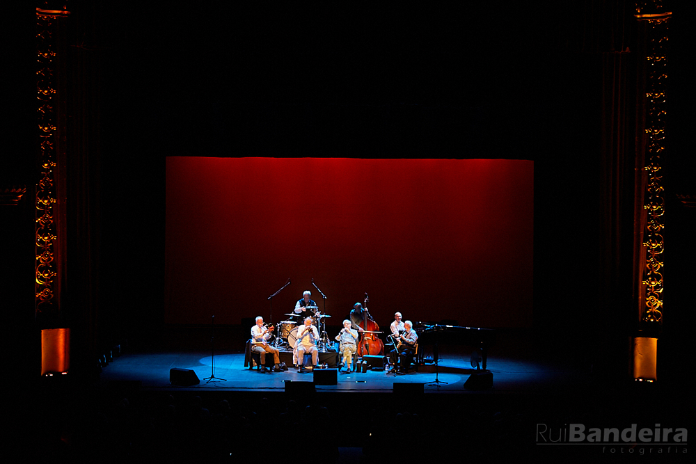 fotografia de concerto do Woody Allen & His New Orleans Jazz Band por Rui Bandeira Fotografia, concert photography