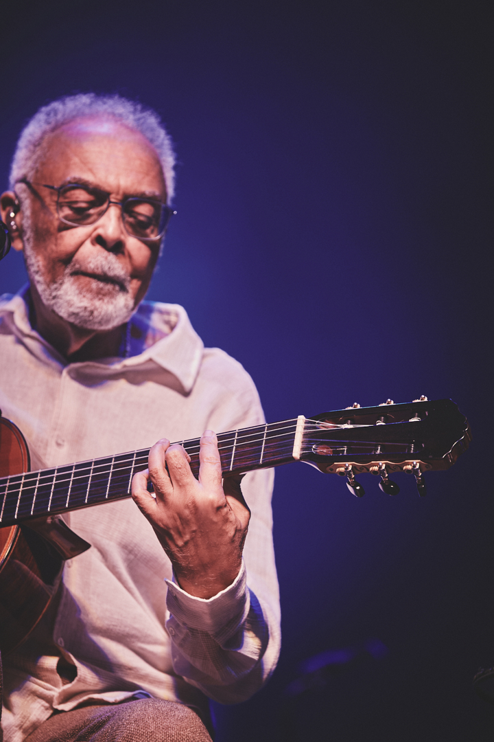 Fotografia de concerto no concerto do Gilberto Gil no coliseu do Porto