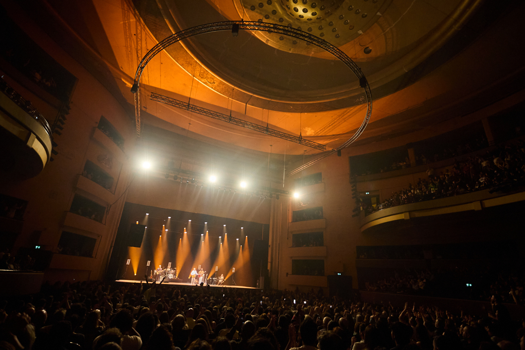 Fotografia de concerto no concerto do Gilberto Gil no coliseu do Porto
