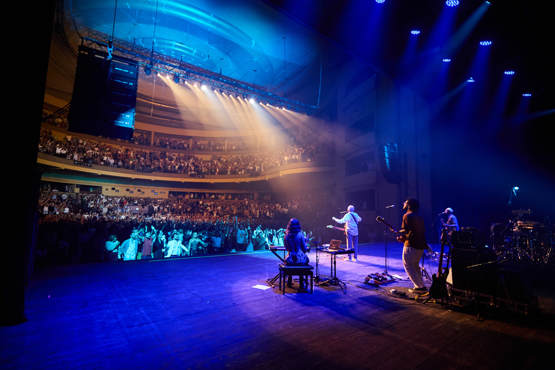 Fotografia de concerto no concerto do Gilberto Gil no coliseu do Porto